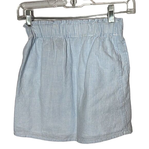 Urban Outfitters Blue/White Stripe Mini Skirt. Size XS. - Picture 4 of 6